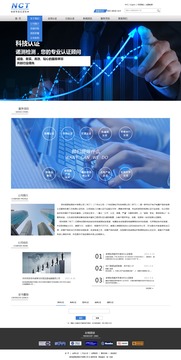 诺测检测网站效果图 深圳网络公司如何以技术与服务打造高端数字化形象